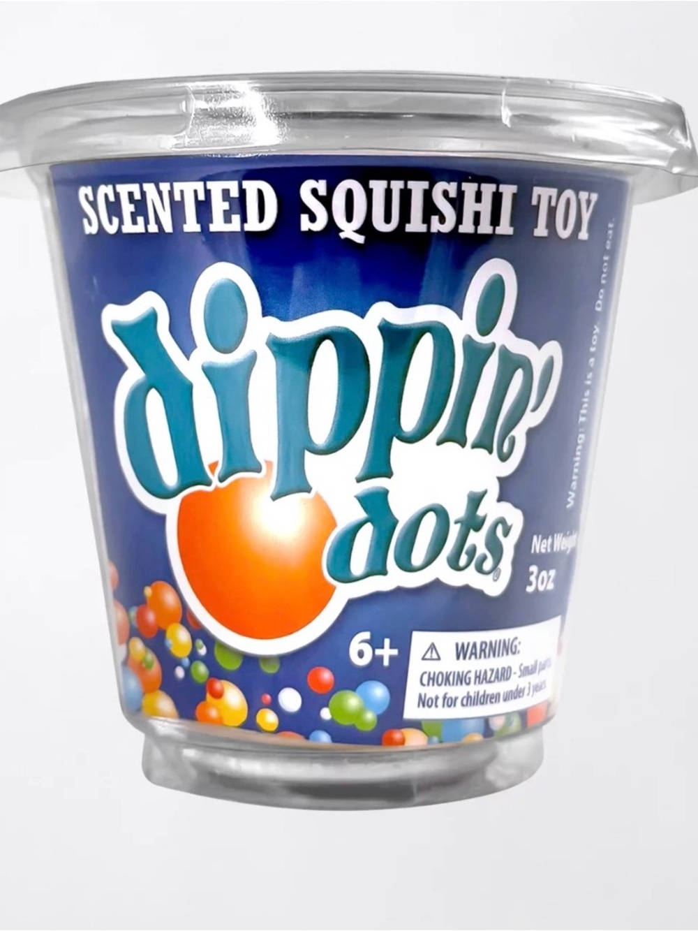 Scented Squishi Toy - Blue & Orange